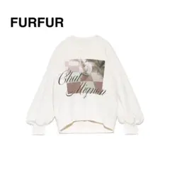 FURFUR/キャットフォトスウェット/新品未使用タグ付き送料込み
