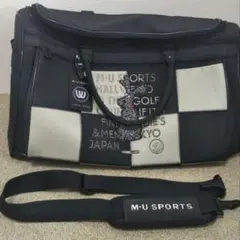 M-U SPORTS ボストンバッグ ゴルフバッグ