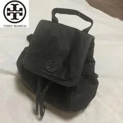 TORY BURCH ミニリュック バックパック ナイロン レザー ロゴ