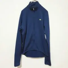【スゴイ】SEMI FIT　裏起毛　フルジップアップ　スポーツジャケット　ブルー