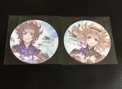 グラブル　グラサイキッチン　特典　コースター　　スマヒヒト　グラン　ジータ