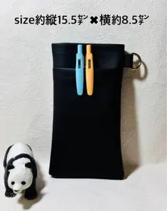 ナースポーチ　オーガナイザー　ソフトペンケース　移動ポケット　合成皮革