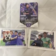 サンフレッチェ広島　中村草太　オフショットカード　セット