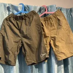 LOGOS DAYS 半ズボン 2色セット　140cm 男女兼用　キャンプ