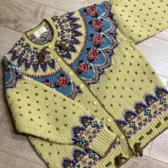 ピンクハウス カーディガン セーター 毛100%
