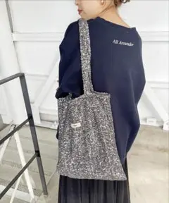 Uhr Spangle Tote Bag スパンコールトートバッグ