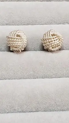 ティファニー サマセット メッシュ ピアス