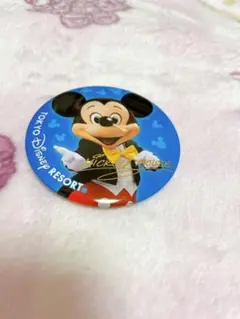 ディズニー　ディズニーランド　ミッキー　缶バッジ　ディズニー実写