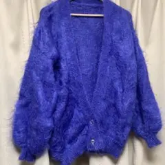 モヘアカーディガン 90s vintage USA製 モヘヤ