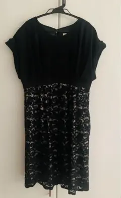 【美品】FLICKA for PARIGOT フレンチスリーブドレス　ワンピース