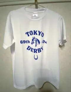TCK 大井競馬場　TOKYO DERBY 69th 記念　Tシャツ ホワイト