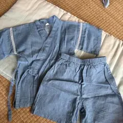 青い甚平 サイズ90