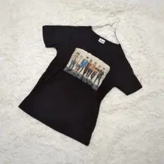 関ジャニリサイタル　Tシャツ　半袖　メンバープリント　レーヨン素材　ブラック