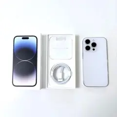 【iPhone 14Pro】シルバー 128GB SIMフリー 美品