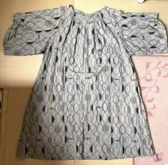コンジェペイエ　レモン刺繍 膝丈ワンピース(F相当