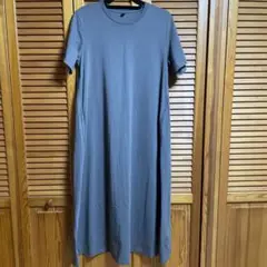 エアリズム 半袖ロングワンピース