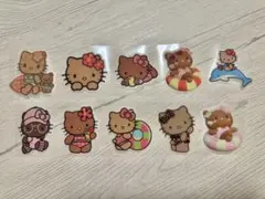 日焼けキティ ラメシール 10枚セット♡
