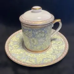 William Morris ポピー蓋付ティーカップソーサー1客NIKKOV&A