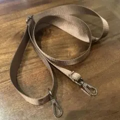 未使用品　ブラウン ナイロンショルダーストラップ