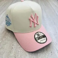 海外限定 NY ヤンキース ニューエラ　A-frame ピンク