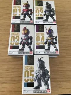 【新品未開封】仮面ライダーCONVERGE#1,2,3,4,5
