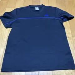 adidas ブラック　半袖Tシャツ　Mサイズ