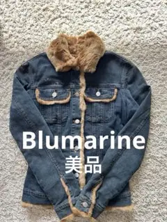 美品Blumarine ファー付きデニムジャケット fit=scale-down,w=1200