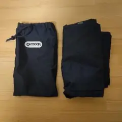 OUTDOOR レインパンツ　ネイビー 　Lサイズ