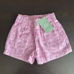 【新品】H&M ケアベア 総柄 ショートパンツ 110cm