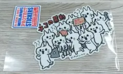 【新品】B-SIDE LABEL☆ステッカー☆ネコの暴動