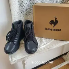 【掲載最後sale】le coq sporvif 『サイドZipperブーツ』