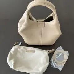 【新品未使用品】oriental traffic ベージュ ハンドバッグ
