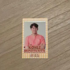 ラフスタイル ブラインド インスタントフォトカード 森原選手