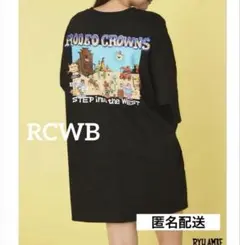 ロデオクラウンズ Ryu Ambe コラボ SITW Tワンピース ブラック