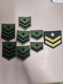 階級章 8枚セット 陸上自衛隊