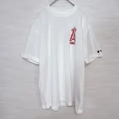 ★★GENUINE MERCHANDISE 左腕に刺繍のワッペン　Tシャツ　白