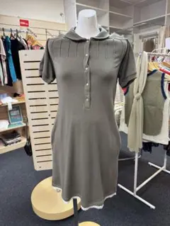 ミルフェルム 授乳服 カーキ色 Mサイズ ワンピース 新品タグ付き