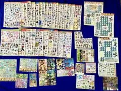 【当時物】2000年代　学年誌&ファミ通ほかゲーム誌　付録シール　49枚セット