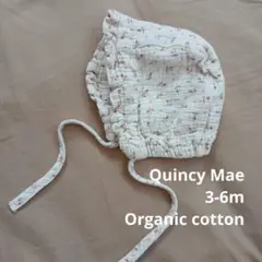 Quincy Mae 2024ss 3-6m ボンネット