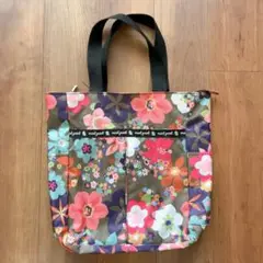 花柄トートバッグ