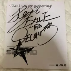 EXILE THE SECOND - EXILE KENCHI直筆サイン入りフリスビー EXILE THE SECOND KENCHI 直筆サイン - メルカリ