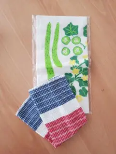 ★2点セット★【新品】オーサムストア ふきん + SOU-SOU 野菜柄 ふきん