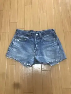 80s Levi's Lot.501 デニム カットオフ ショーツ 赤耳