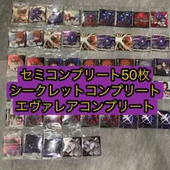 セミコンプリート　新世紀エヴァンゲリオン　シール　ウエハース　補完計画　50枚