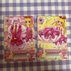 アイカツ 星宮いちご ピンクステージ 稼働前 ちゃおフェス プロモーションカード