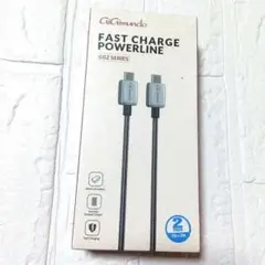 新品 USBケーブル Type-C 2本セット 超高速 お得‼️