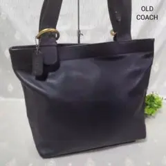 OLD COACH オールドコーチ トートバッグ ハンドバッグ ブラック