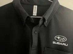 SUBARU ポロシャツ Lサイズ ブラック