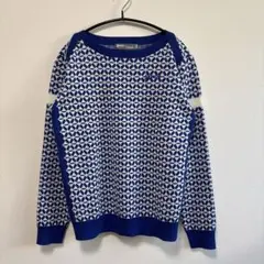 美品　スリクソン　デサント　レディース　ニット　ゴルフウェア　M