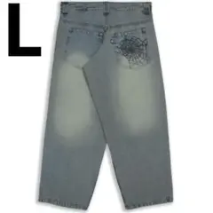 新品未使用 earl skateboards L ウォッシュドブルー